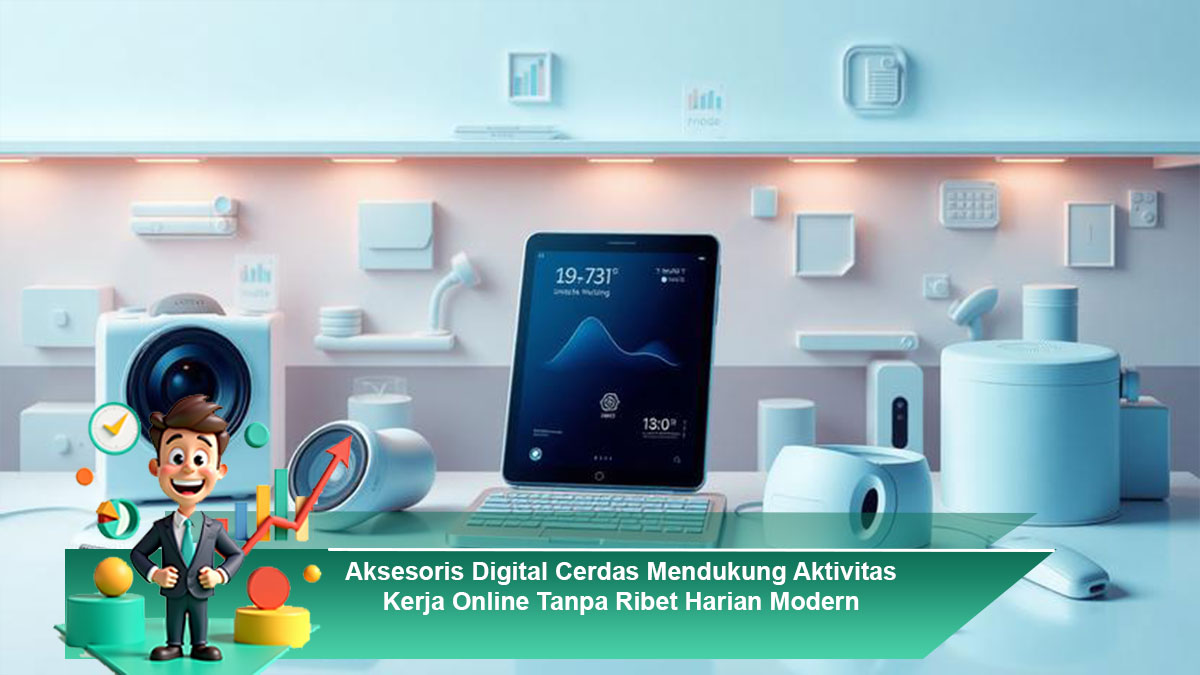 Aksesoris-Digital-Cerdas-Mendukung-Aktivitas-Kerja-Online-Tanpa-Ribet-Harian-Modern