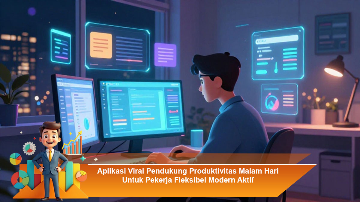 Aplikasi-Viral-Pendukung-Produktivitas-Malam-Hari-Untuk-Pekerja-Fleksibel-Modern-Aktif