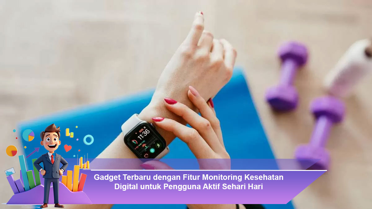 Gadget-Terbaru-dengan-Fitur-Monitoring-Kesehatan-Digital-untuk-Pengguna-Aktif-Sehari-Hari