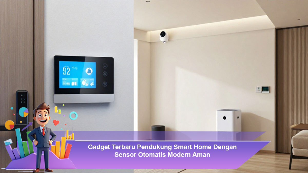 Gadget-Terbaru-Pendukung-Smart-Home-Dengan-Sensor-Otomatis-Modern-Aman