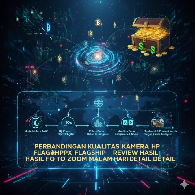 Perbandingan Kualitas Kamera HP Flagship Review Hasil Foto Zoom Malam Hari Detail